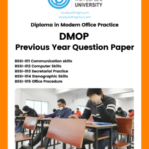 Diploma in Modern Office Practice (DMOP)